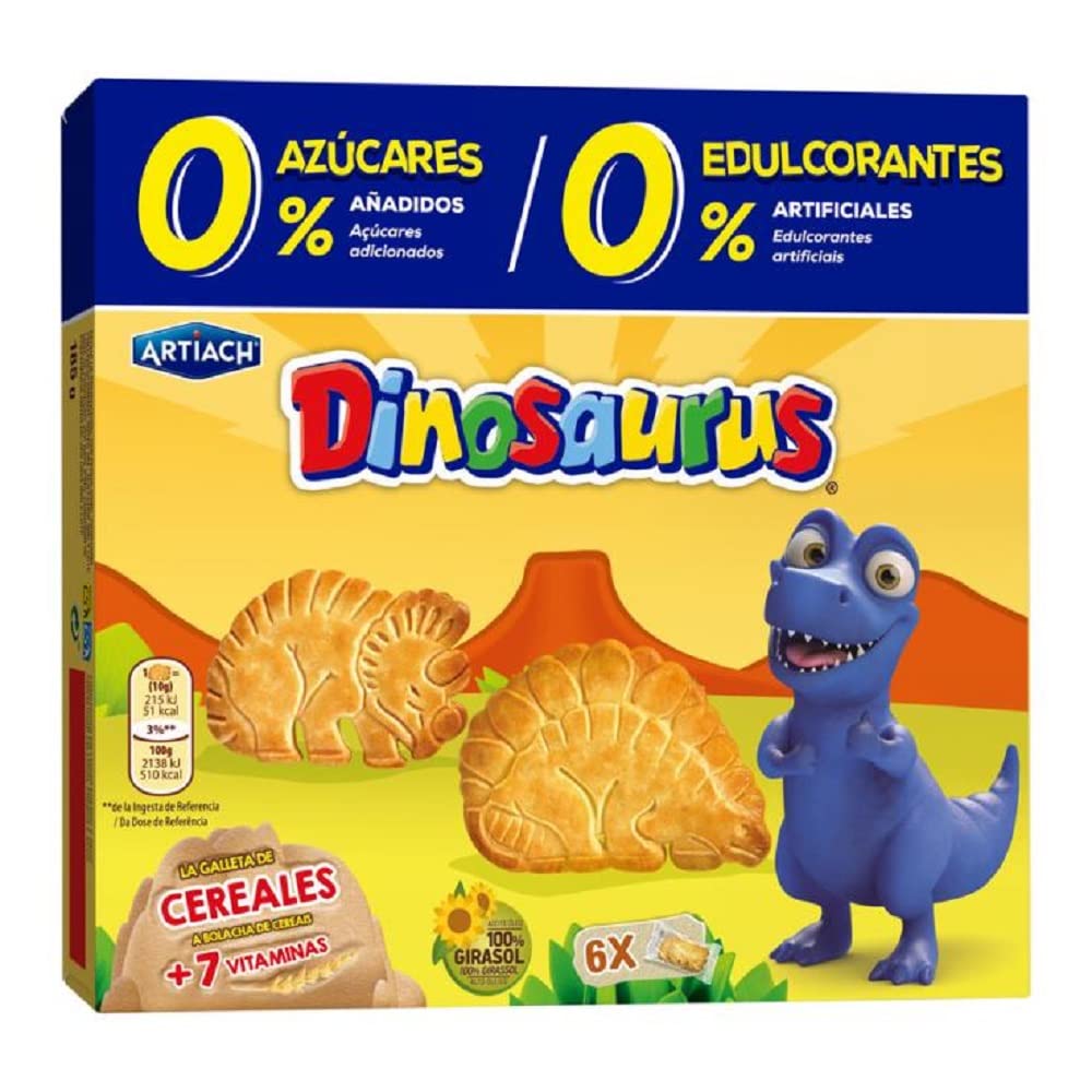 Galletas Artiach Dinosaurus: Deliciosas y Nutritivas 🦖