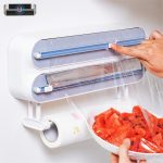 Organizador de Cocina 3 en 1 con Imán – Dispensador de Aluminio, Film y Papel